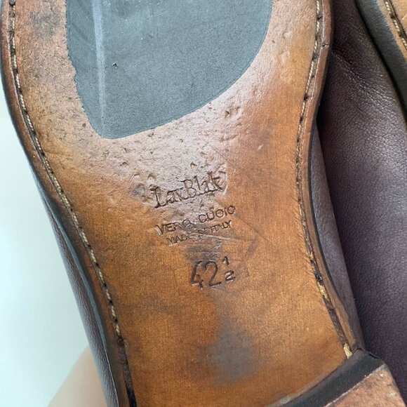 Harry Rosen Leather Loafers - Size 42.5 EU - Picture 7 of 8